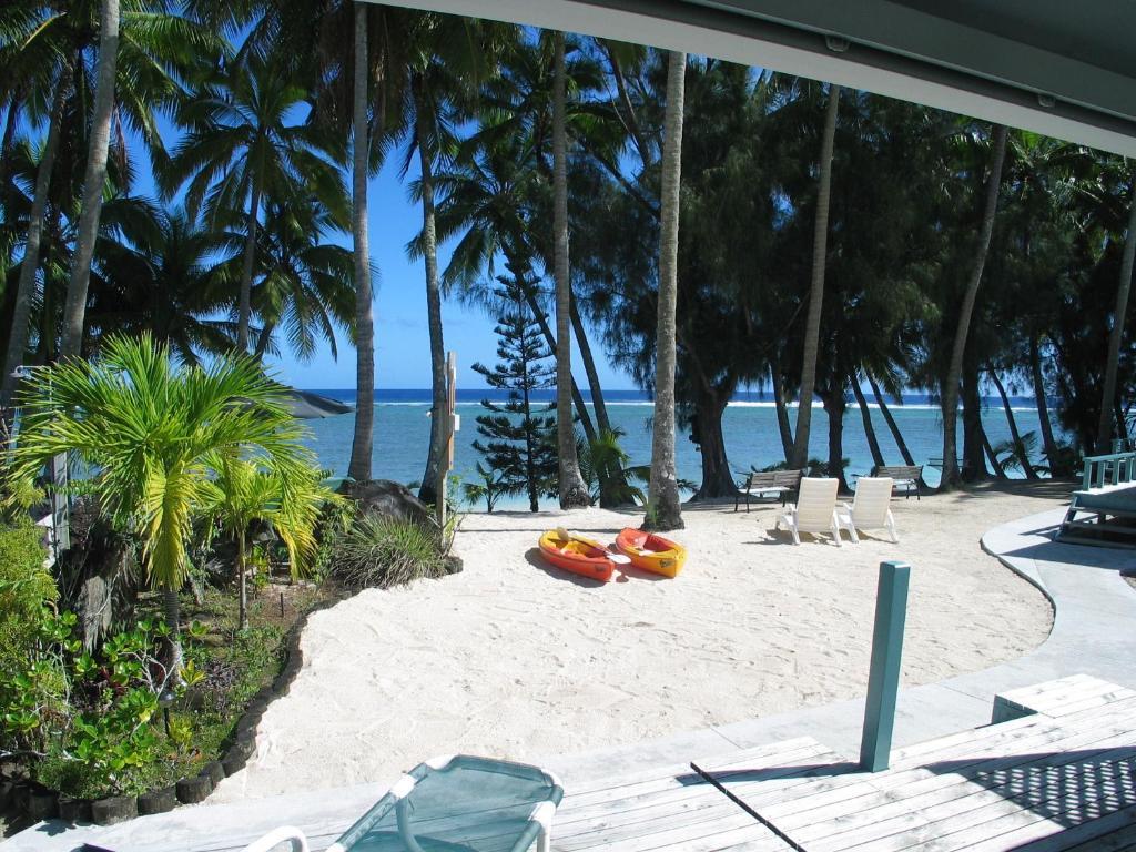Sunhaven Beach Bungalows (Adults Only) Rarotonga Oda fotoğraf